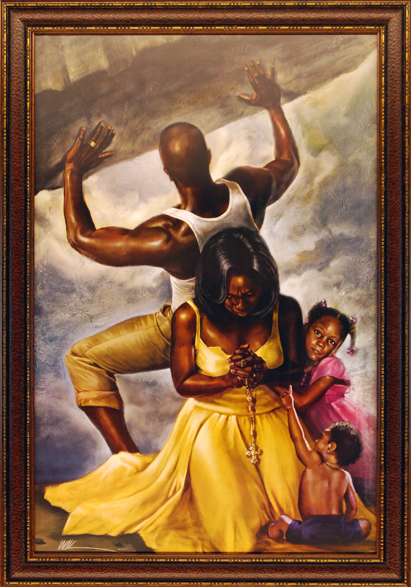 African American Art Behind Every Great Man By Wak